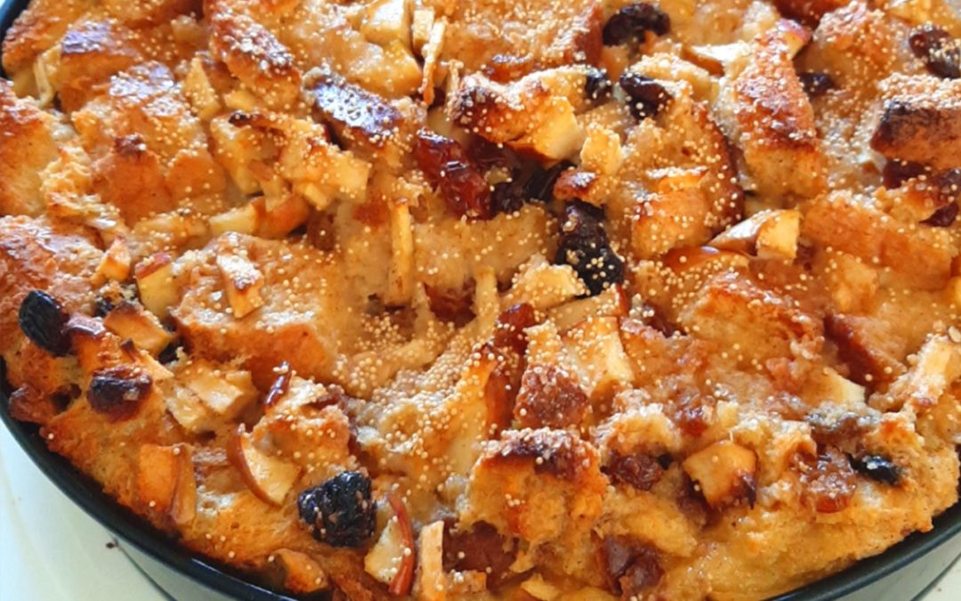 Apple and Bread Pudding