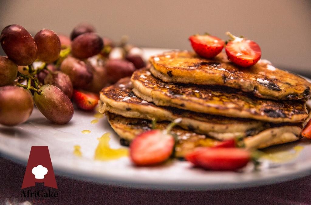 Chocolate Banana Pancakes