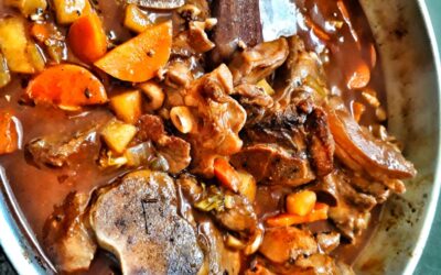 Hearty Pork Bone Stew or Casserole