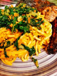 Pasta with Butternut Squash Sauce